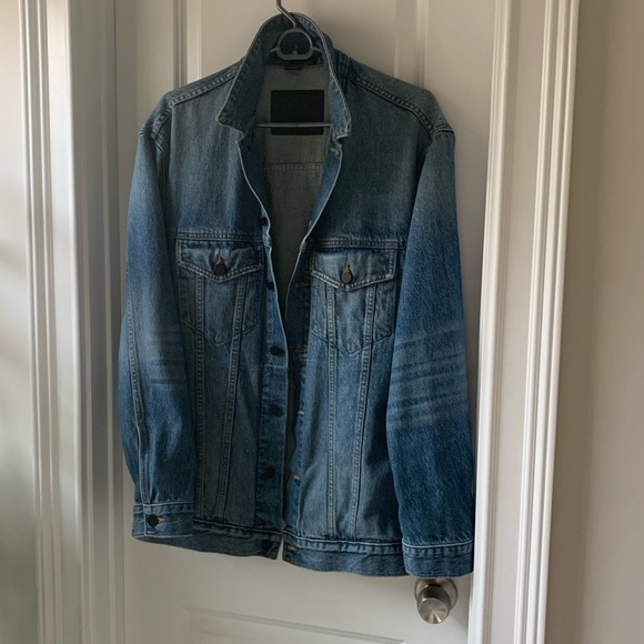 T by Alexander Wang oversized denim jacket - Picture 4 of 8